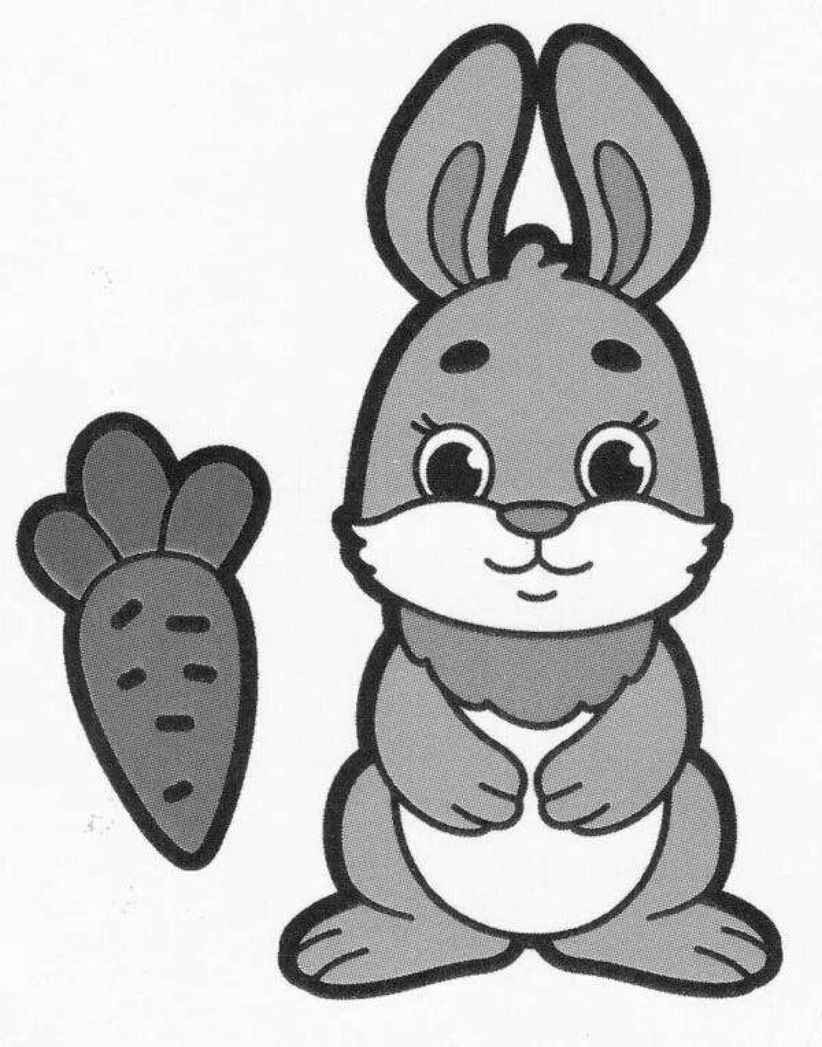 Sunny bunny coloring book