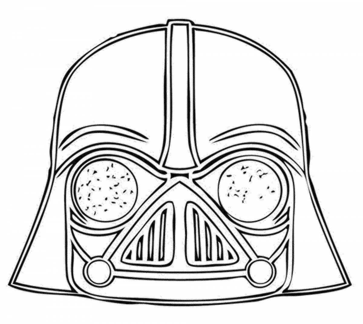 Charming star wars coloring book