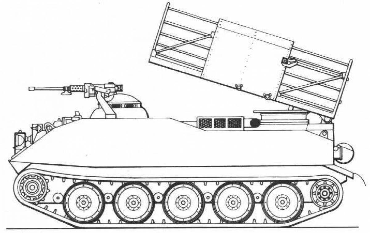 Как нарисовать боевую машину