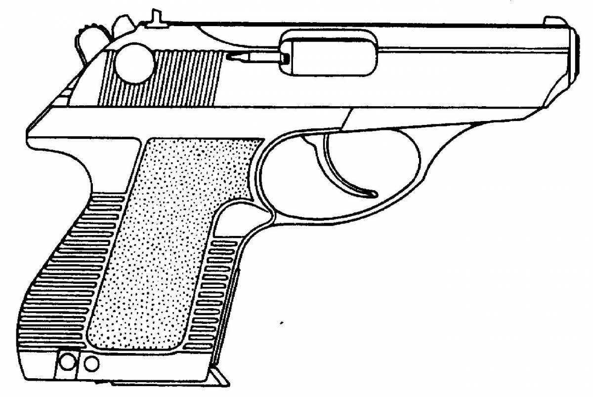 Рисунки пистолета пм