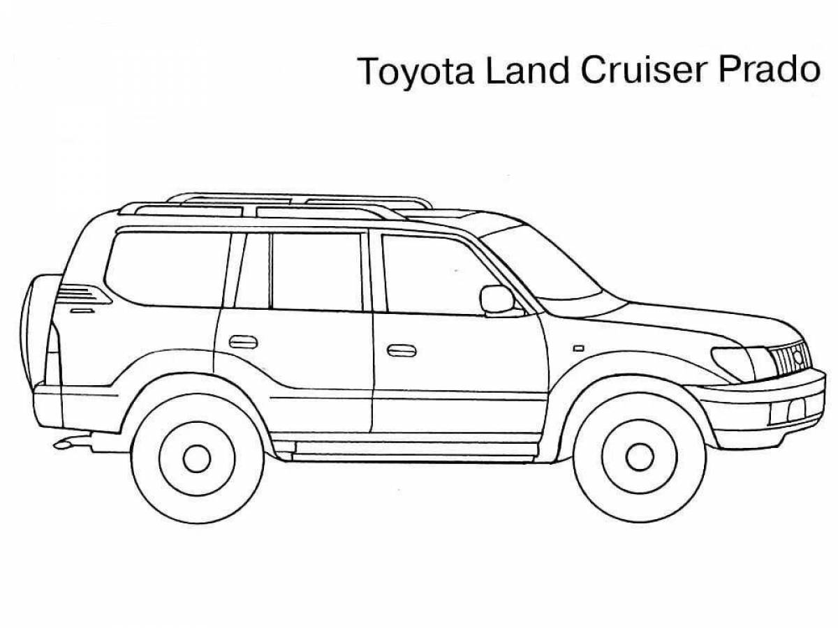 Крузак как нарисовать машину