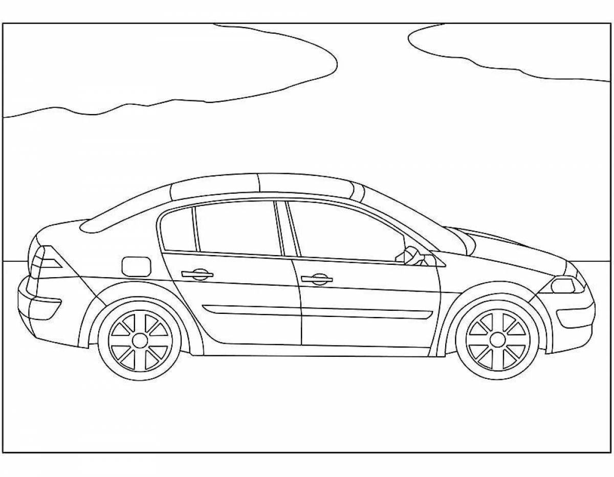 Fun coloring renault sandero