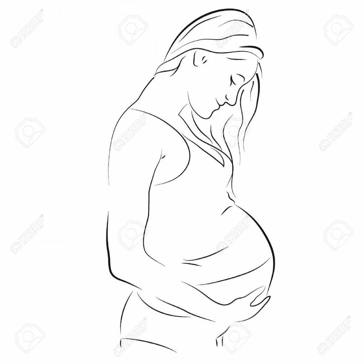 Беременная женщина #2