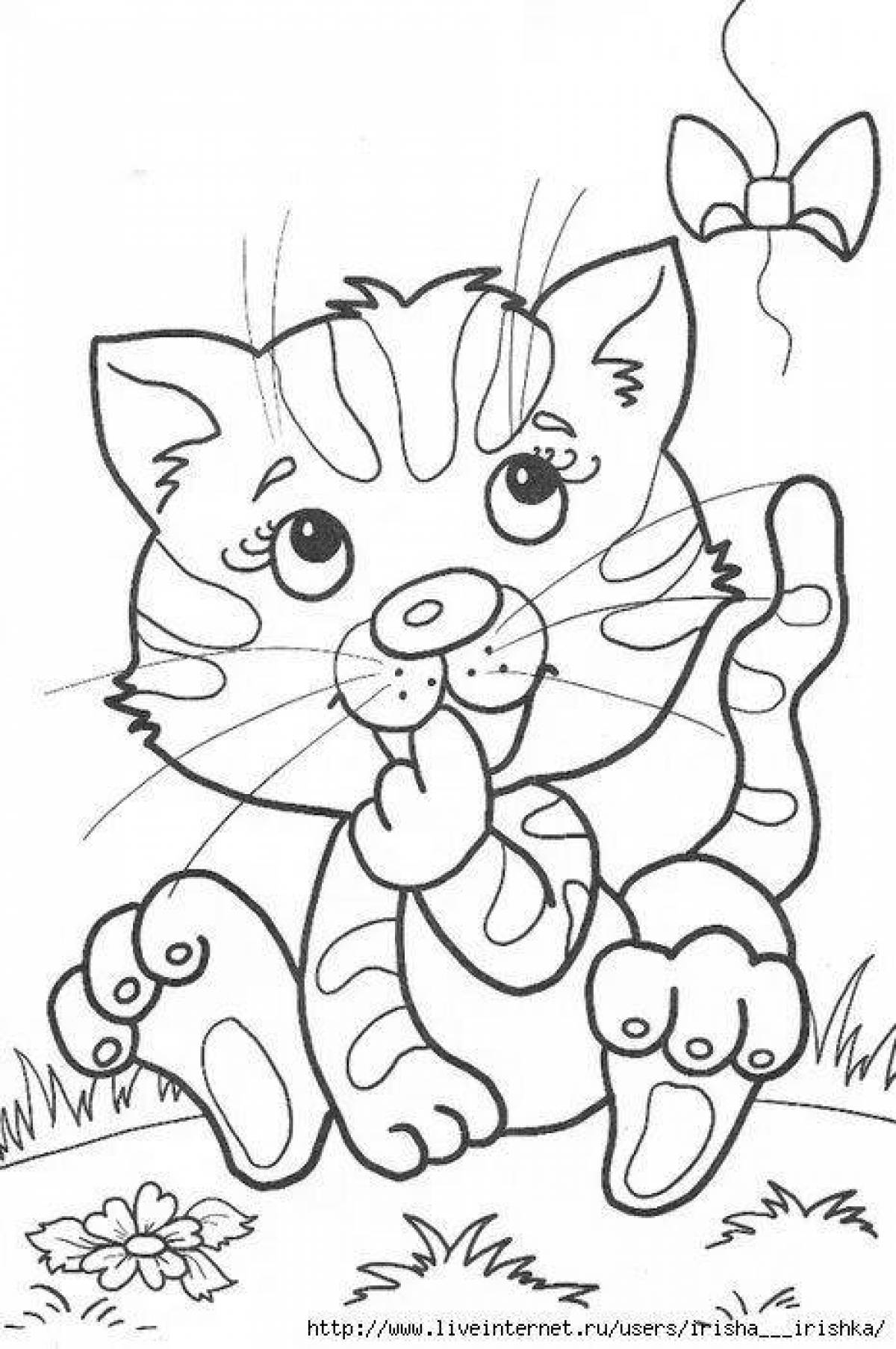 Furry coloring my pet