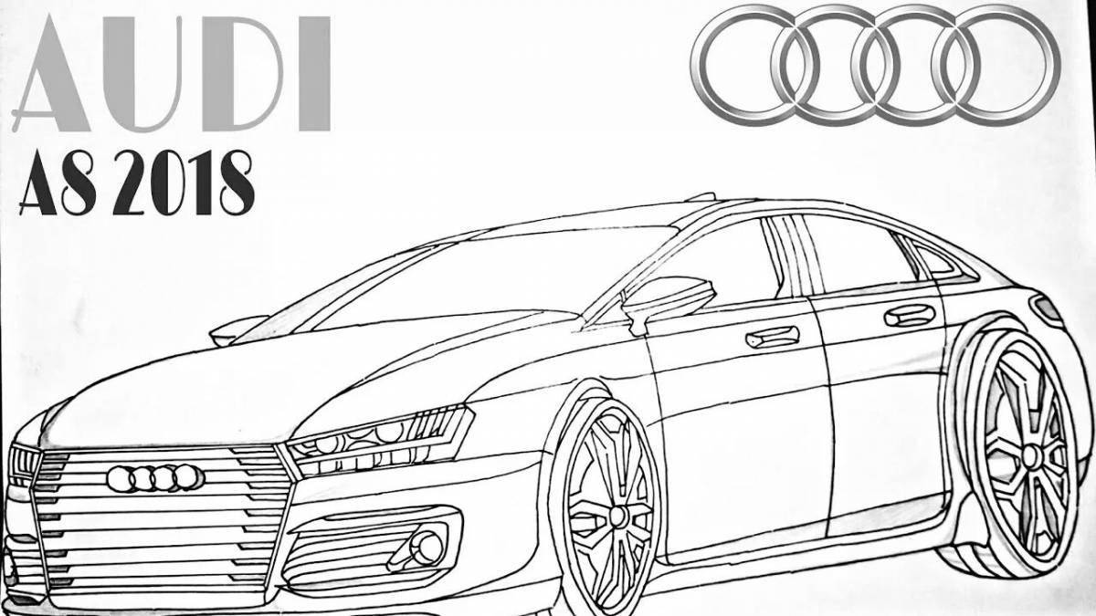 Radiant audi a6