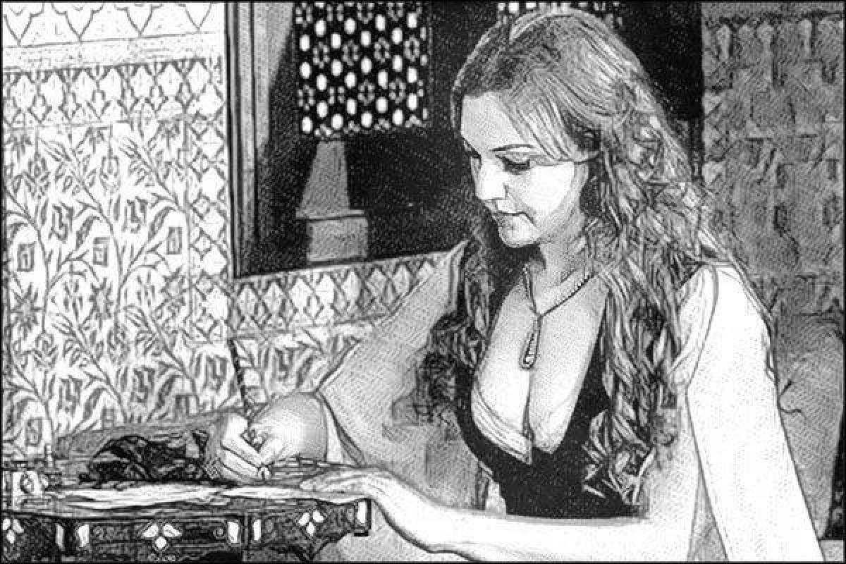 Великолепная раскраска хурем султан