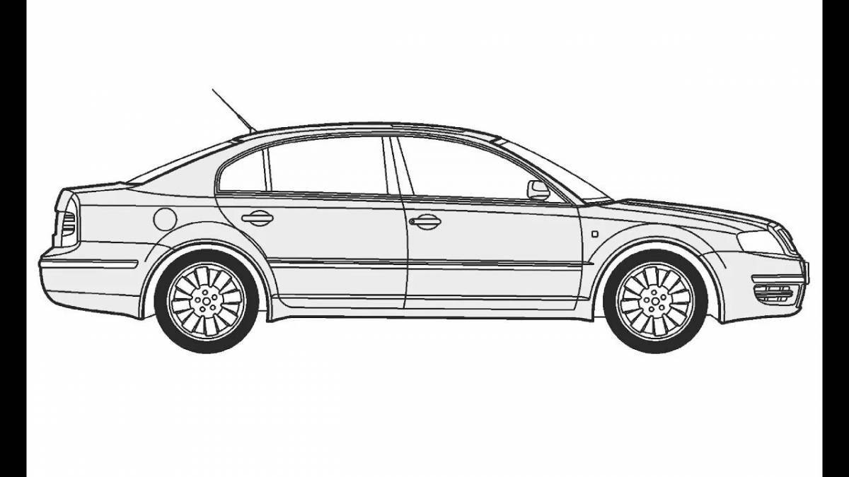 Intriguing coloring skoda rapid