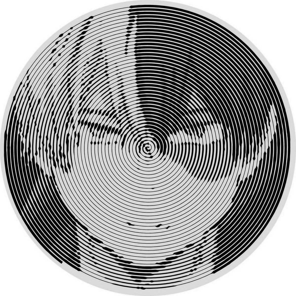 Bts incredible spiral coloring