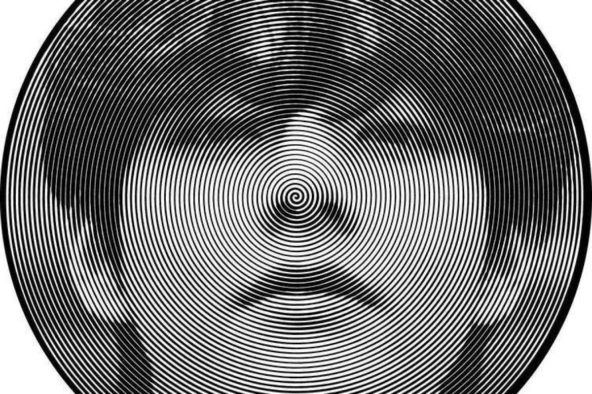 Coloring radiant spiral bts