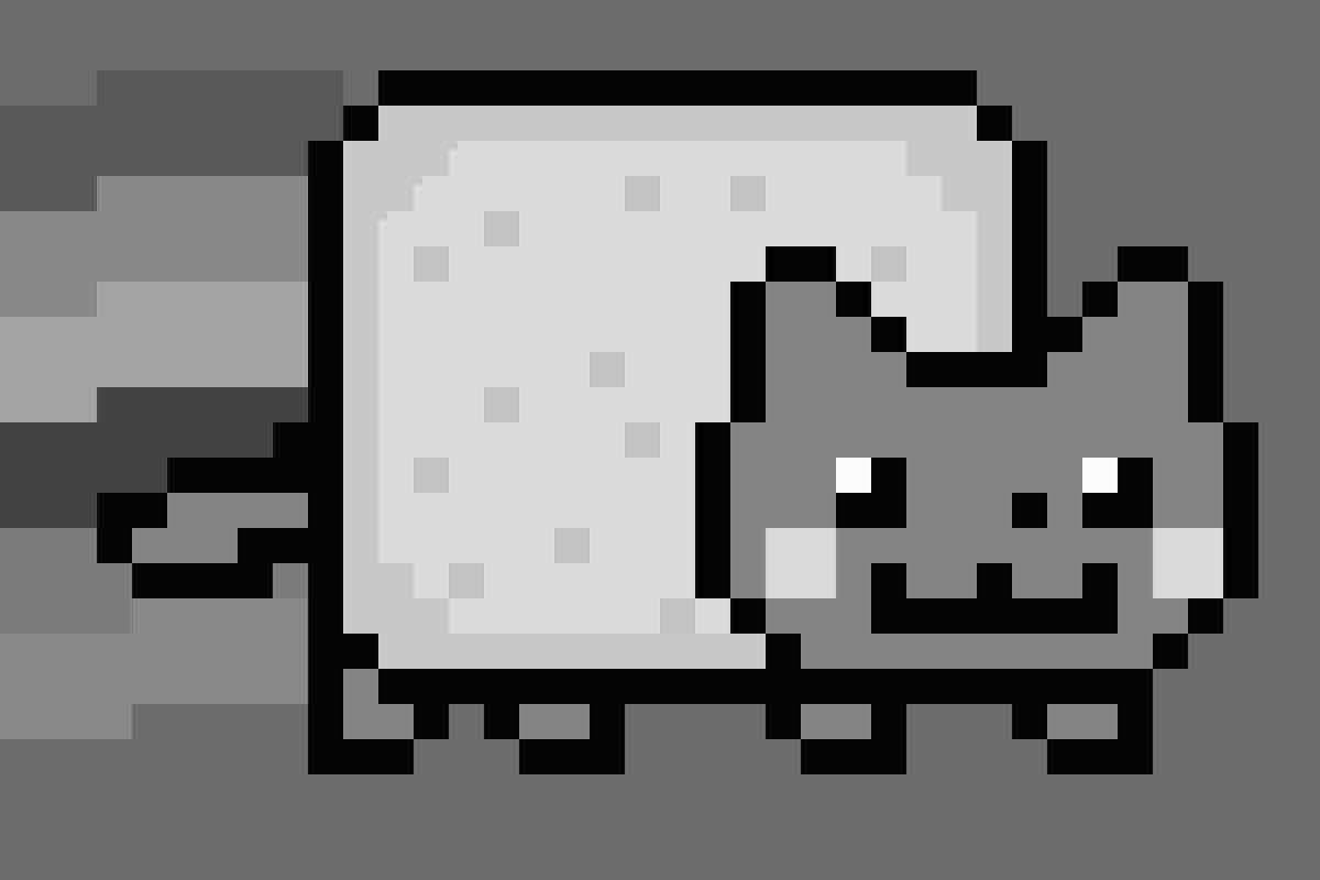 Adorable yum cat coloring page