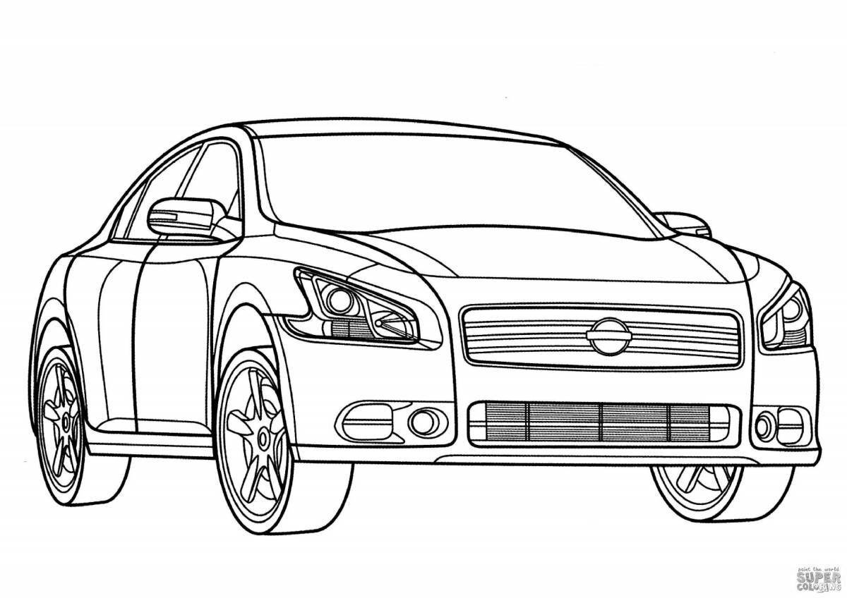 Nissan accurate coloring
