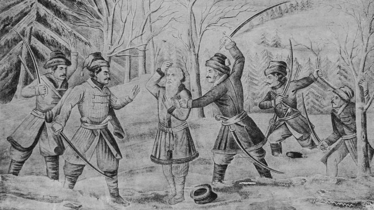 Coloring book magical Ivan Susanin