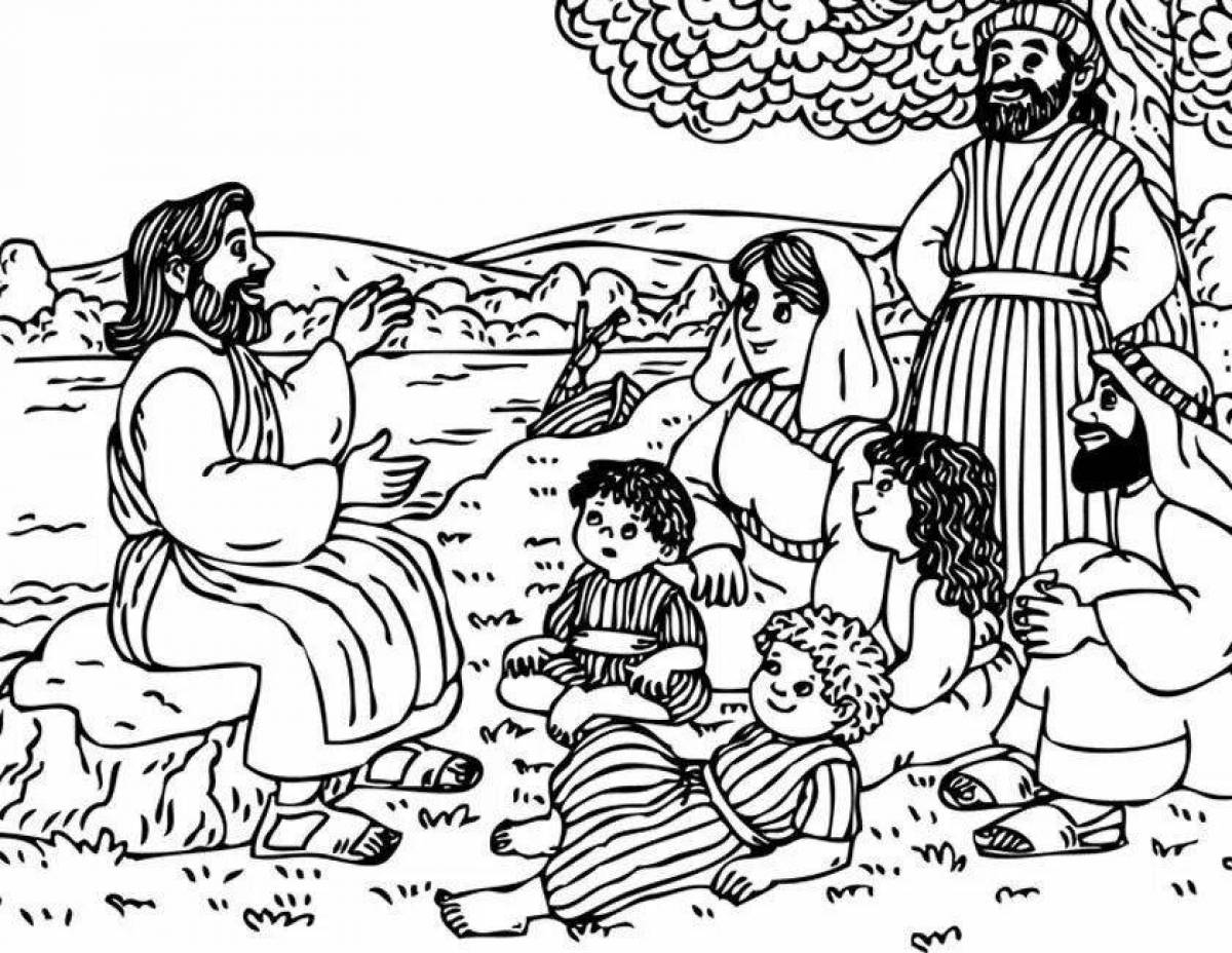 Great christian children's coloring book