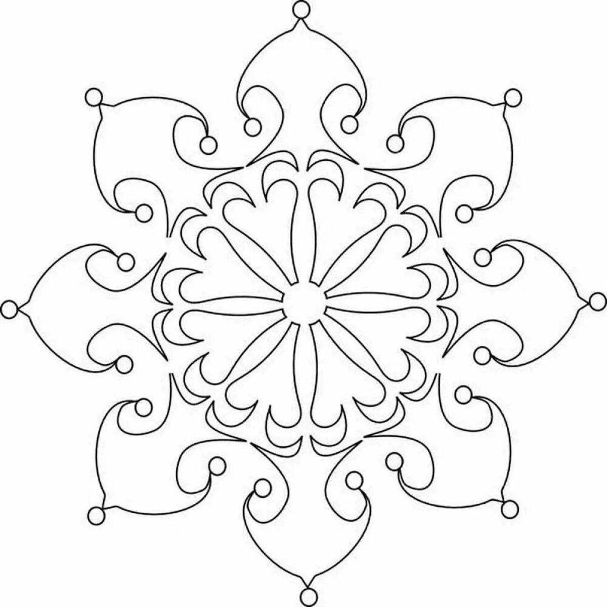 Christmas patterns playful coloring