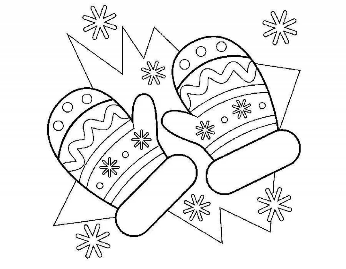 Christmas patterns coloring pages