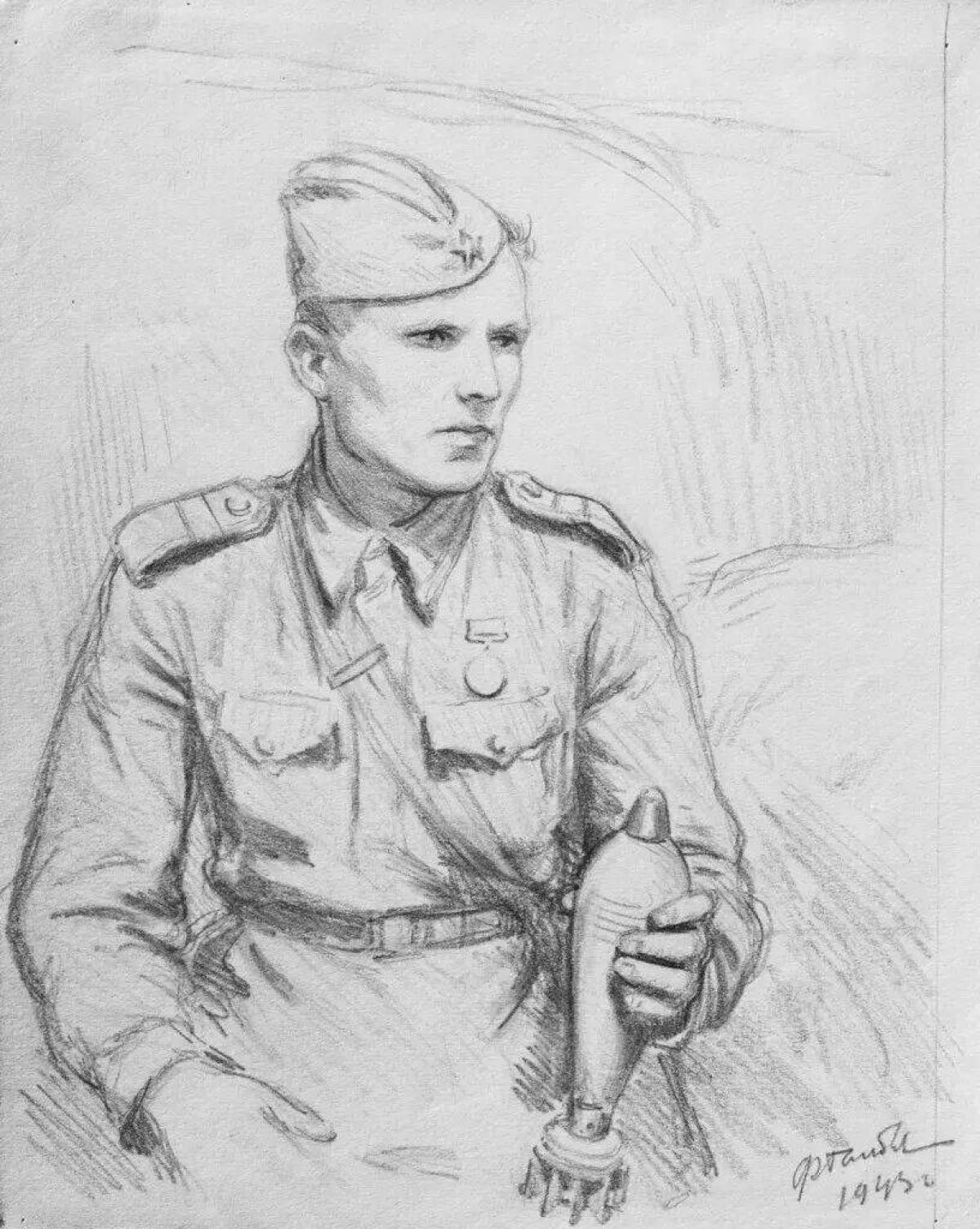 Военный рисунок карандашом легкий. Рисунок солдату. Зарисовки на военную тему. Портрет военного карандашом. Солдат рисунок карандашом.