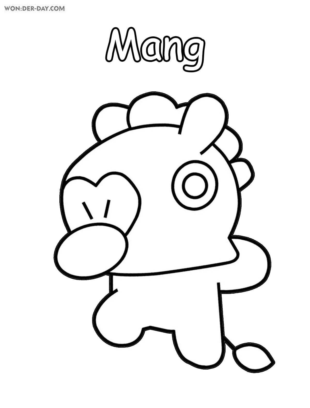 Charming coloring bt 21