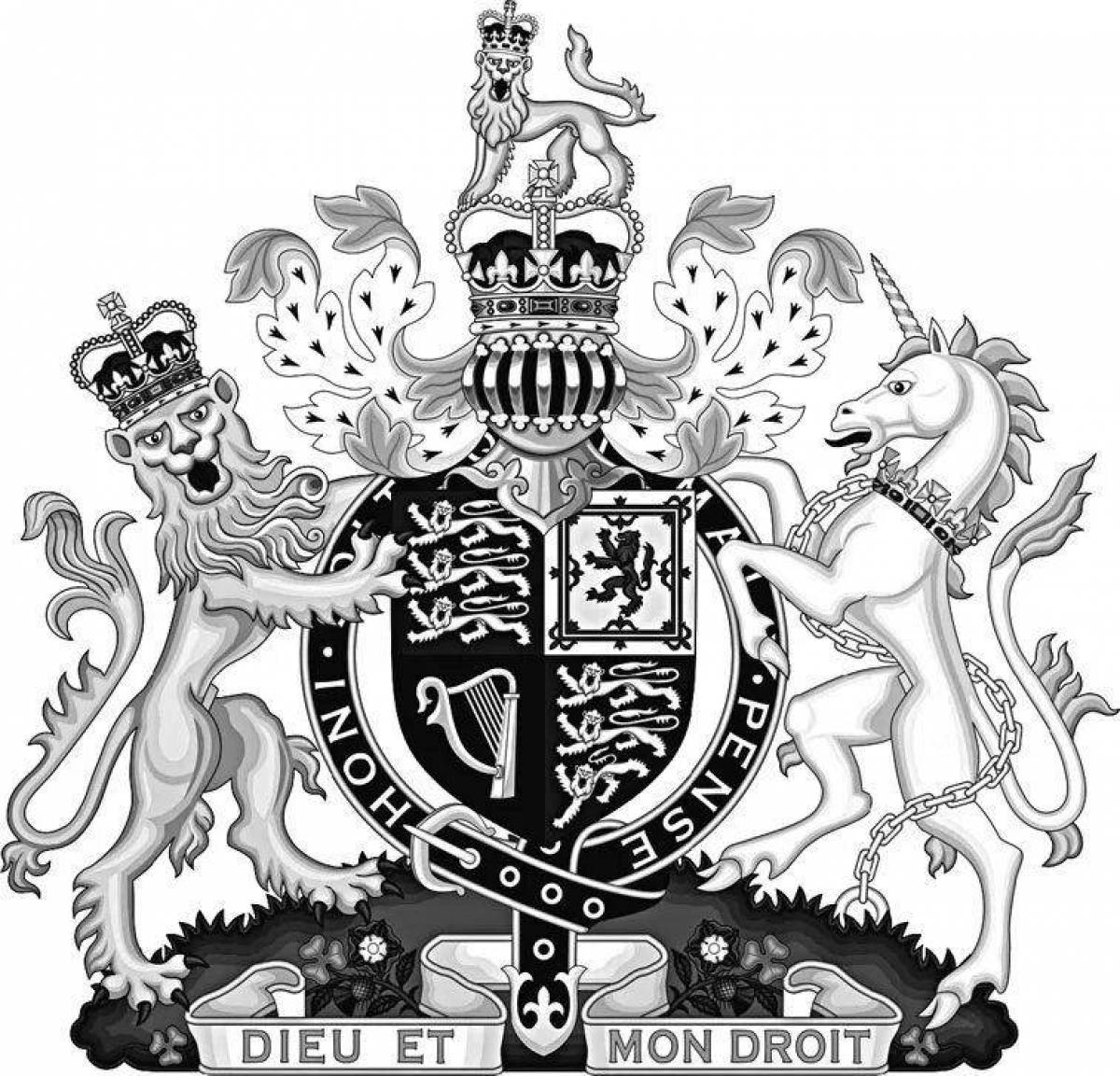 Величественный герб великобритании