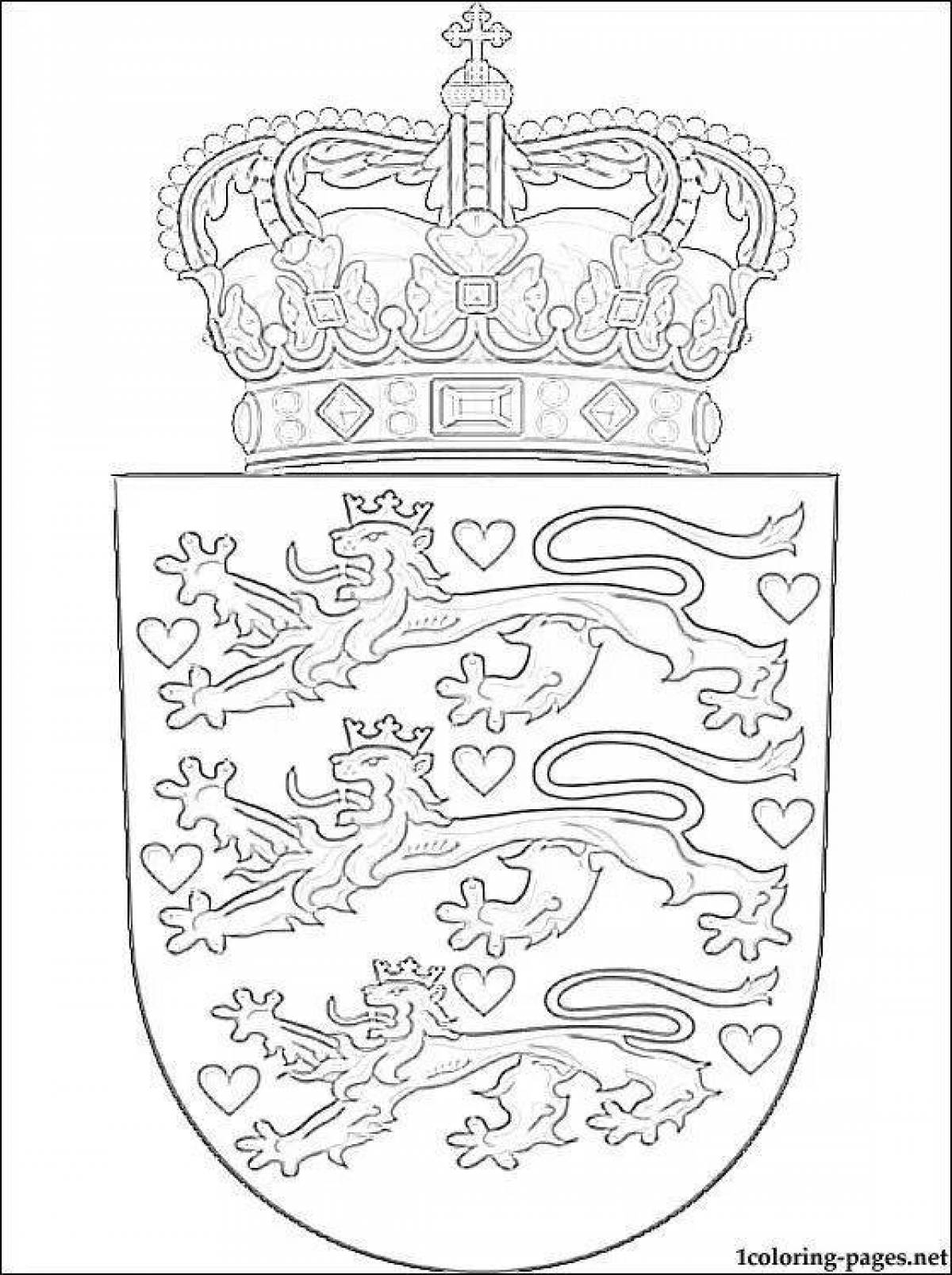Грандиозный герб великобритании