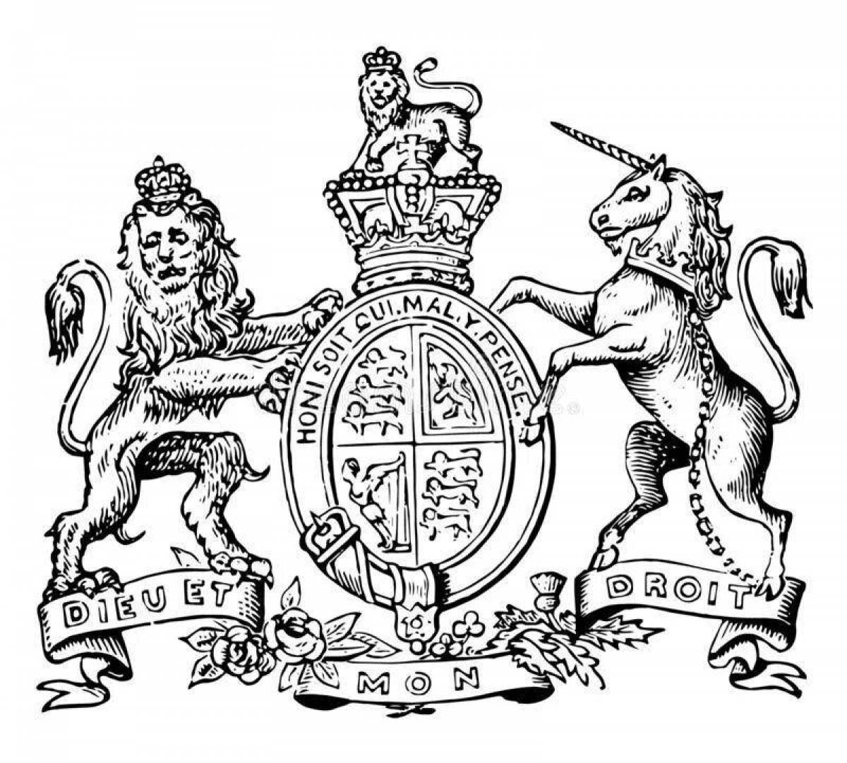 Величественный герб великобритании