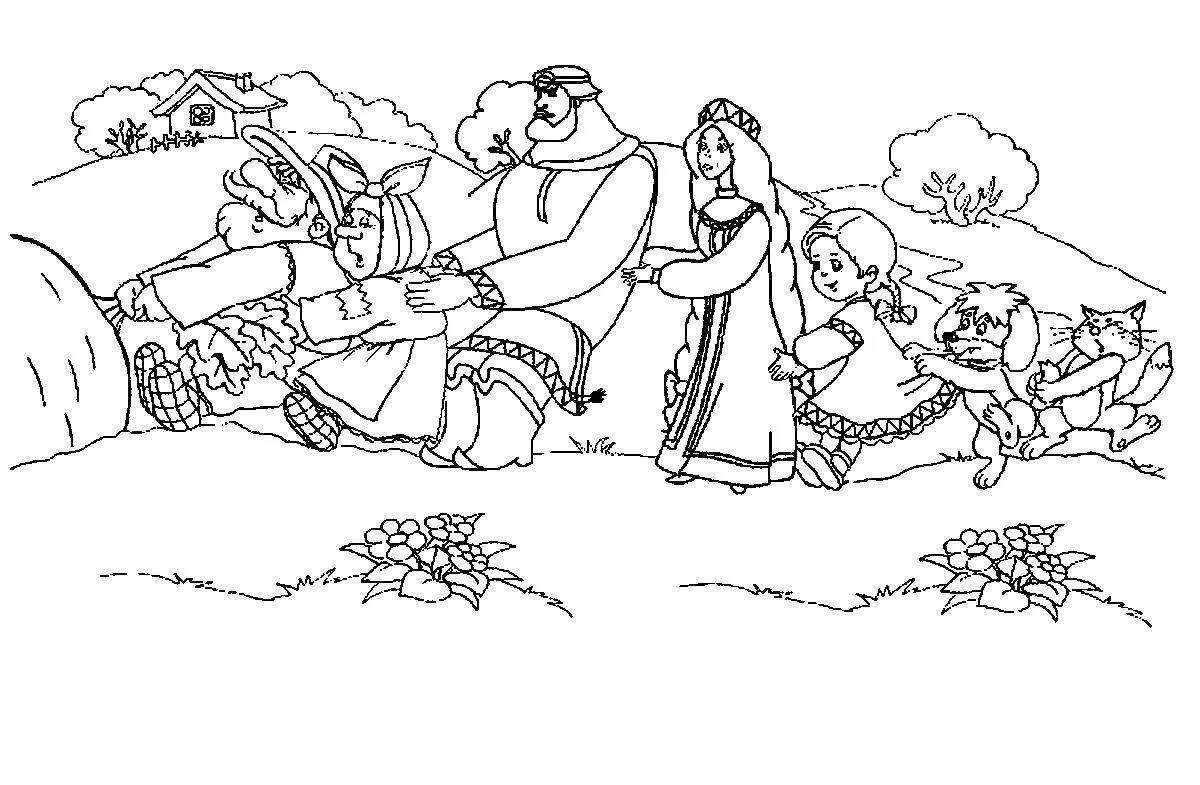 Great coloring shalkan ertegisi