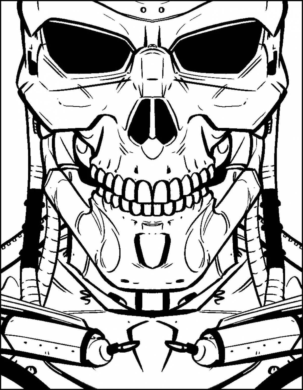 Unique coloring pictures