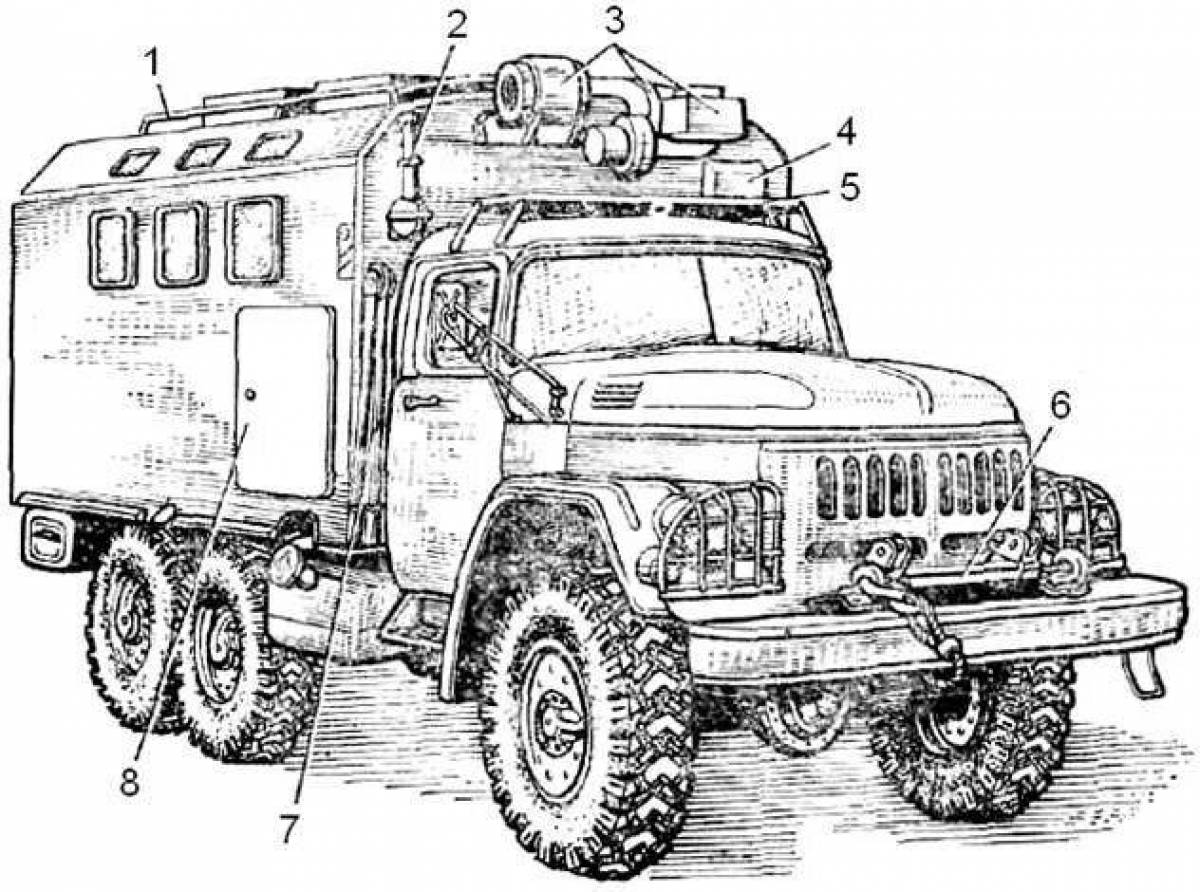 Witty coloring zil 131