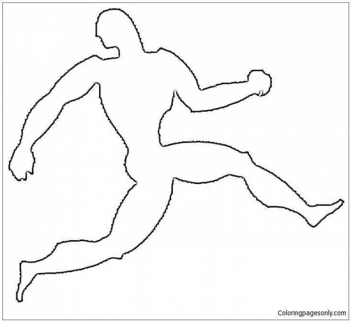Human dynamic running