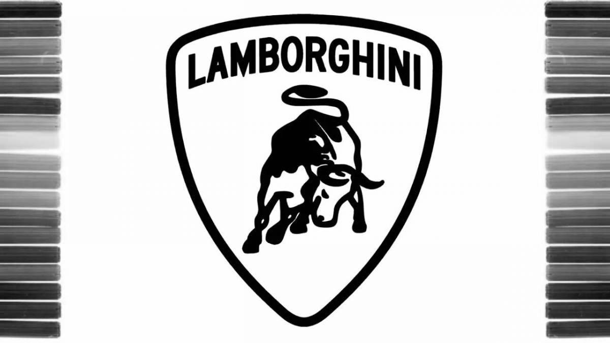 Безупречная раскраска lamborghini icon