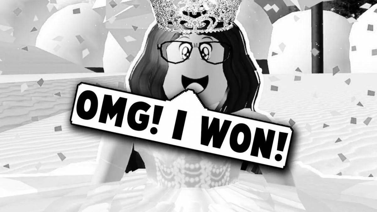 Roblox charming queen coloring page