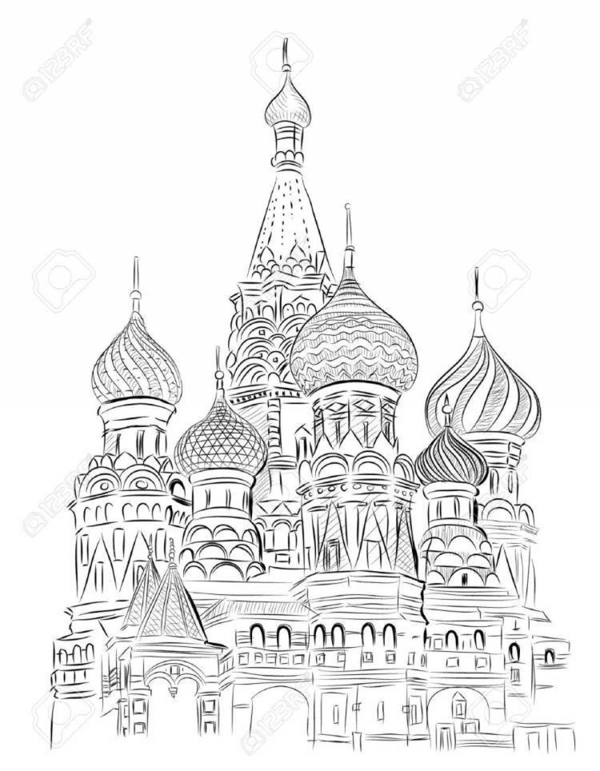 Coloring page rich savior on spilled blood