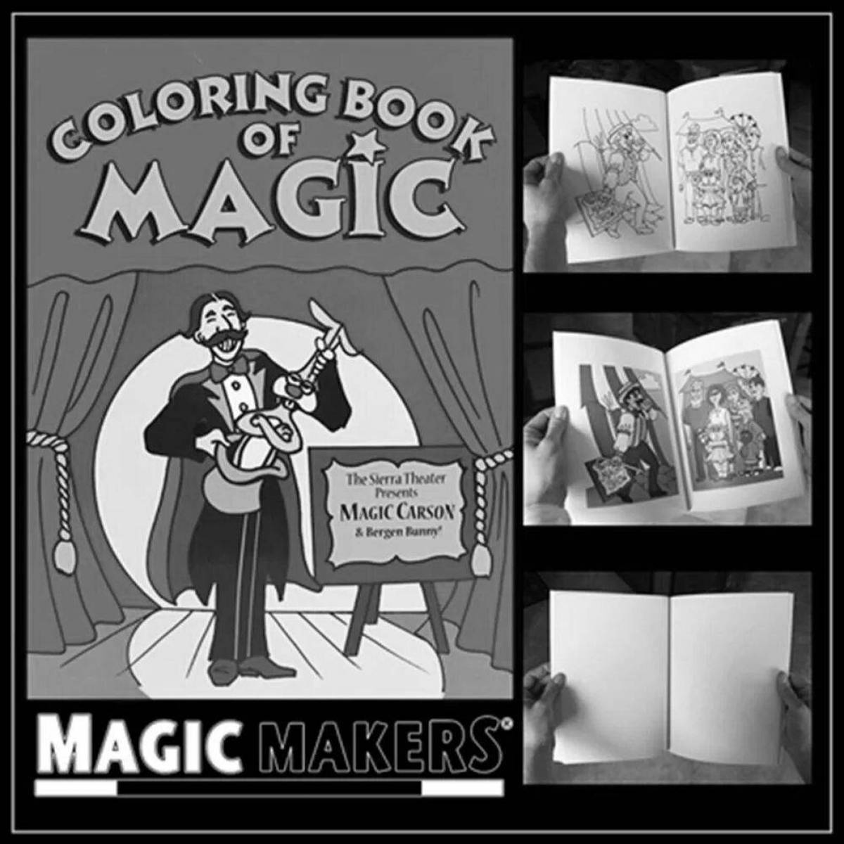 Magic coloring book wonderful coloring book