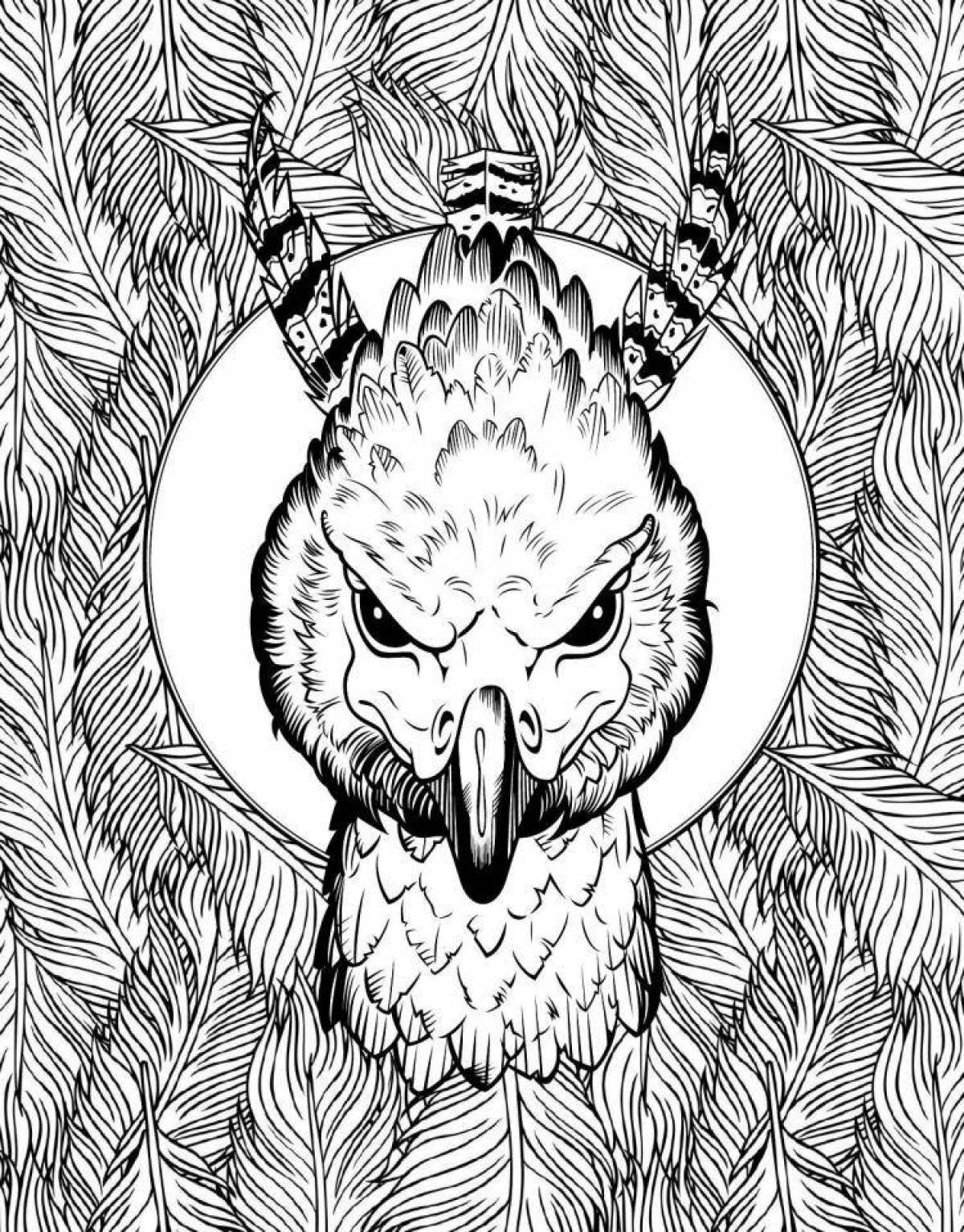 Labyrinthian coloring page комплекс гарри поттера