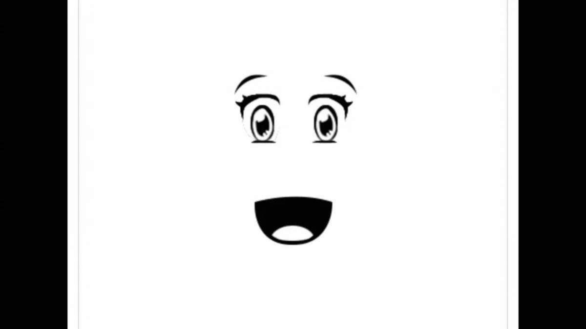 Roblox face #5