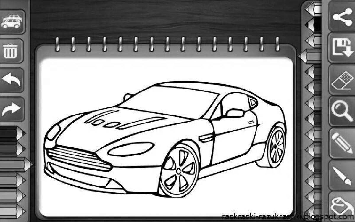 Привлекательная раскраска компьютерных игр