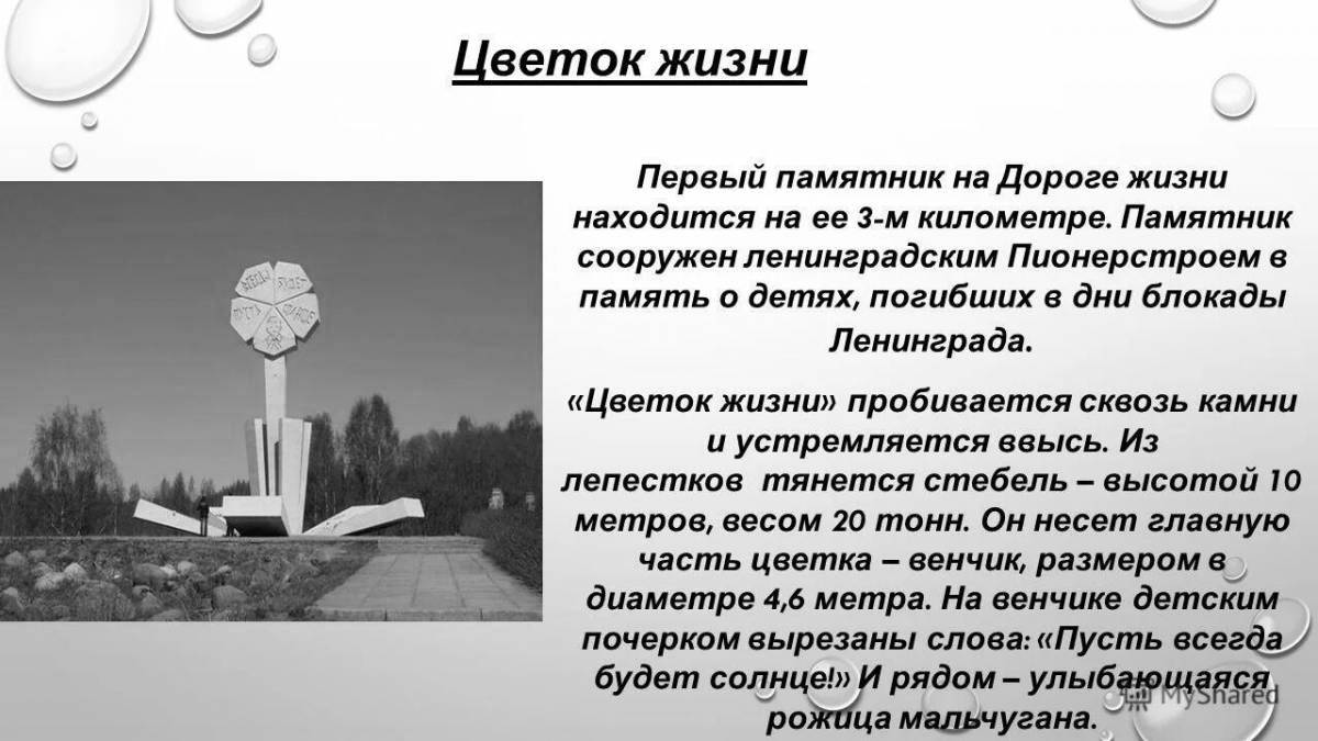 Gorgeous coloring book flower of life monument