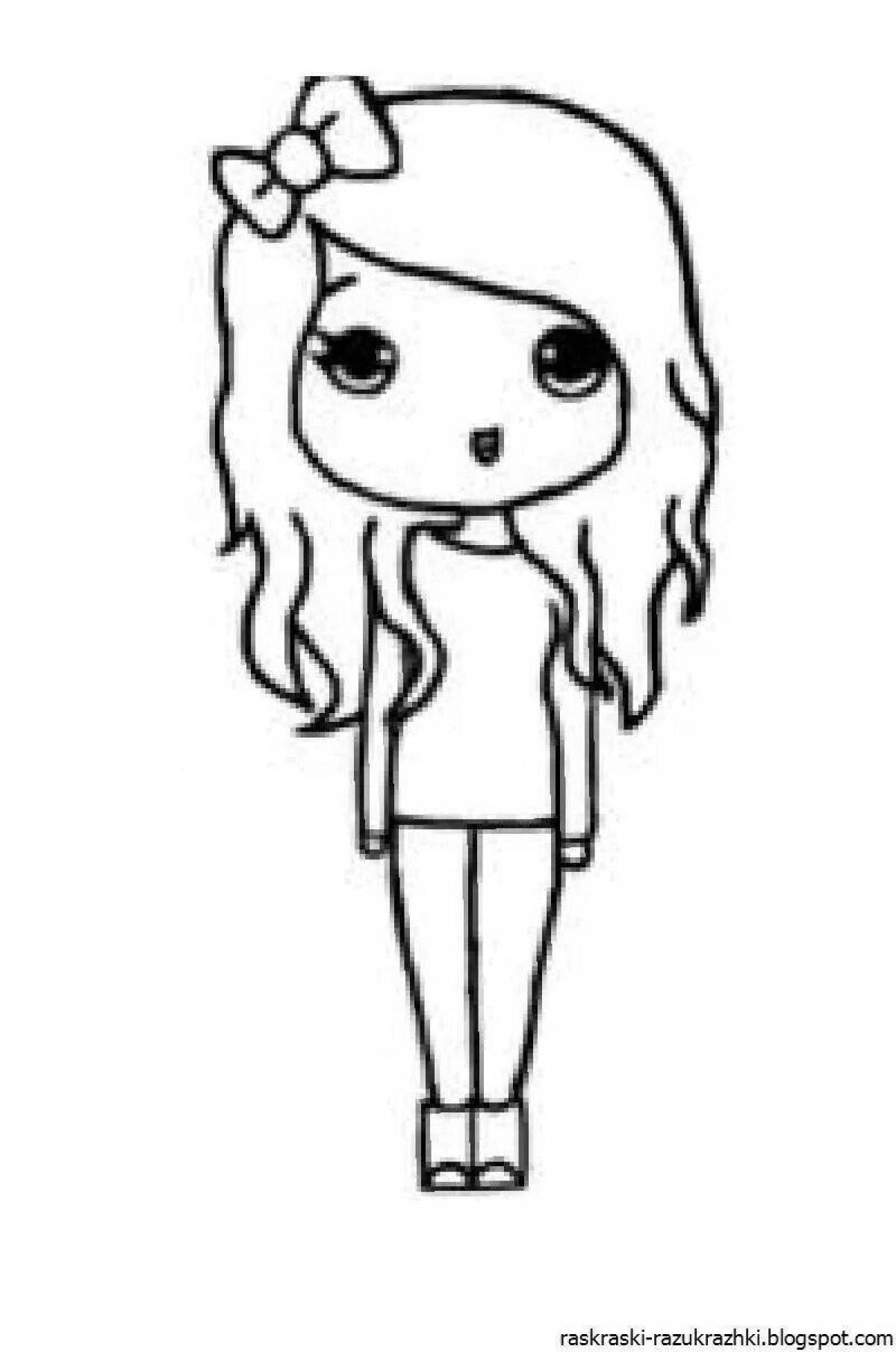 Photo Transcendental coloring easy and beautiful