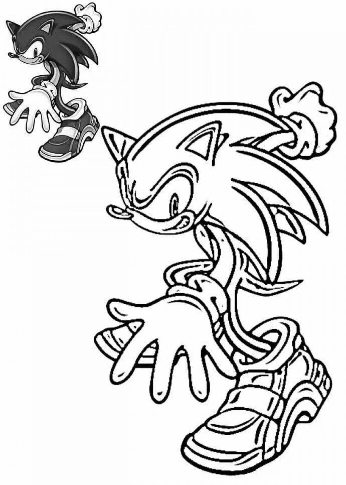 Sonic by numbers live coloring
