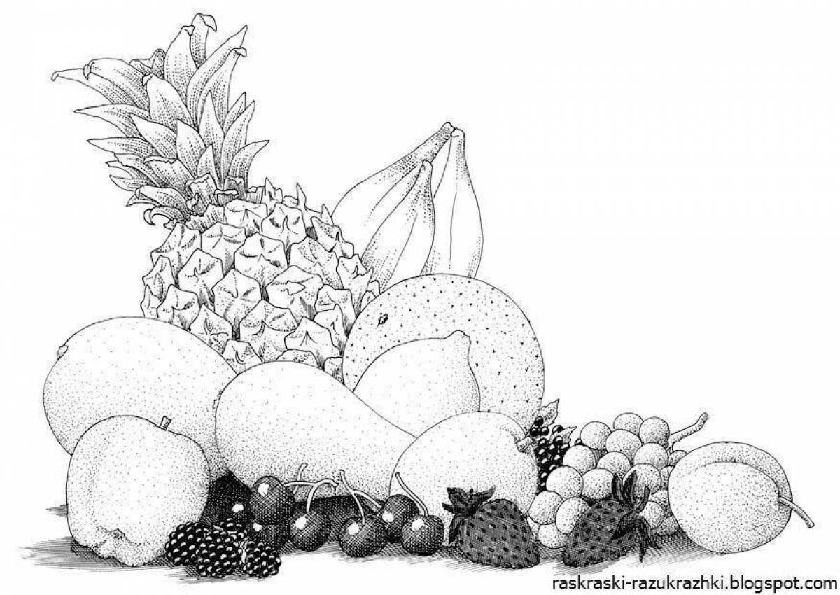 Натюрморт с фруктами #3