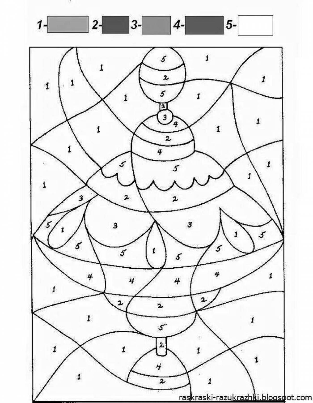 Majestic coloring page от color-dappled dots