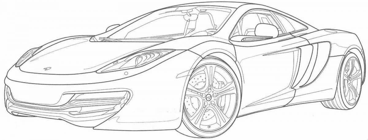 Coloring pages fashion cars gta 5