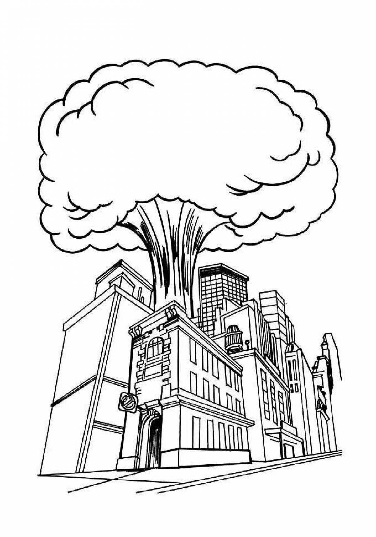 Great Chernobyl coloring book for kids