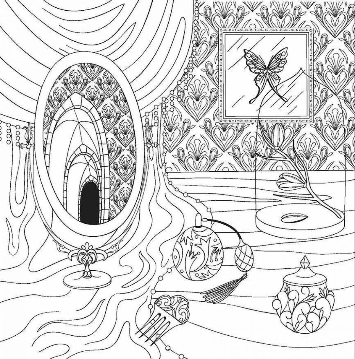 Grand Edgar's world coloring page