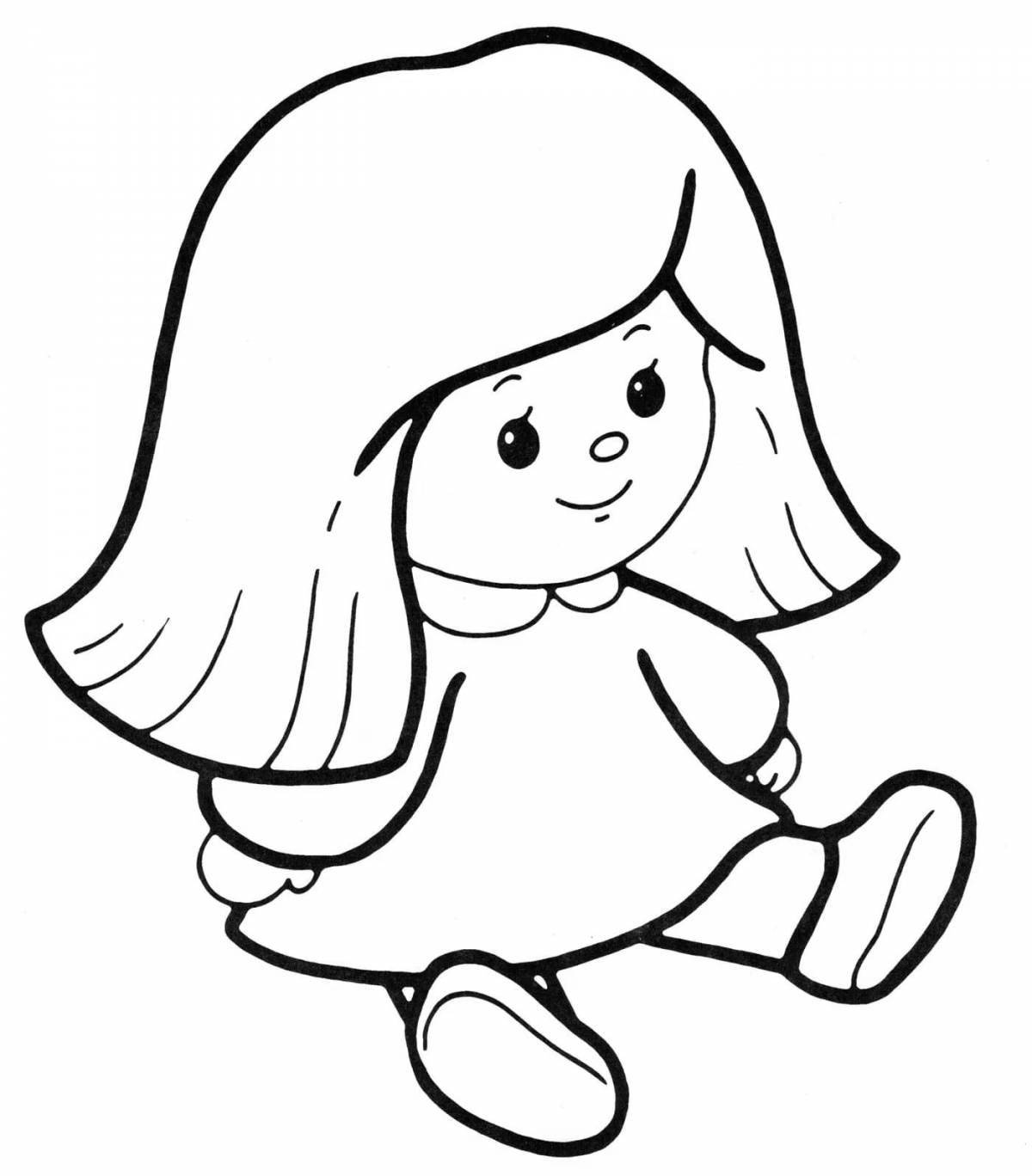 Colour explosion coloring pages for girls 2 3