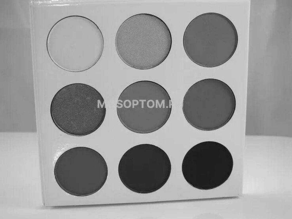 Shimmer eyeshadow palette 9 colors