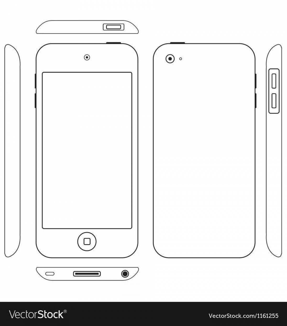 Телефон айфон рисунок. Айфон 13 раскраска распечатать спереди. Раскраска смартфон. Iphone раскраска. Айфон рисунок.