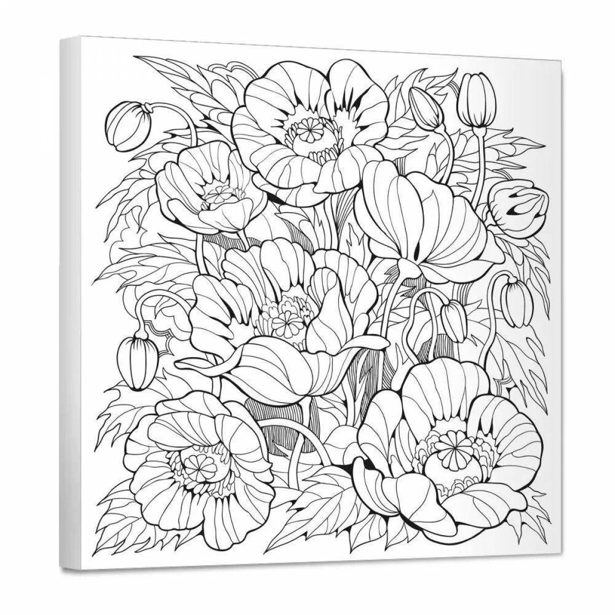 Palatial coloring page by numbers black and white
