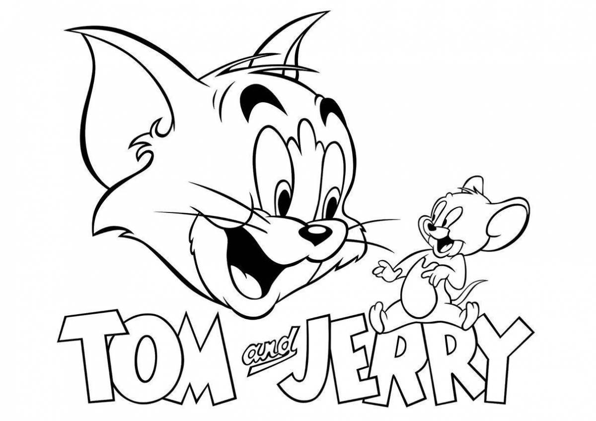 Tom and jerry coloring game