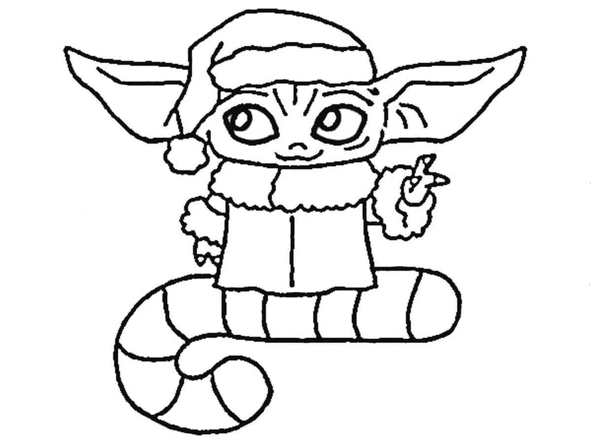 Fantastic star wars food coloring page