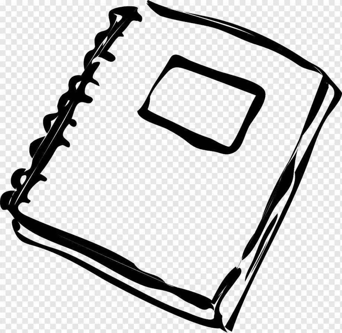 Веселый альбом-раскраска для детей